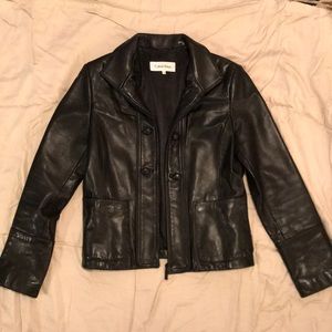 Calvin Klein leather jacket